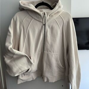 Lululemon Cream Scuba Sweater - Oversize